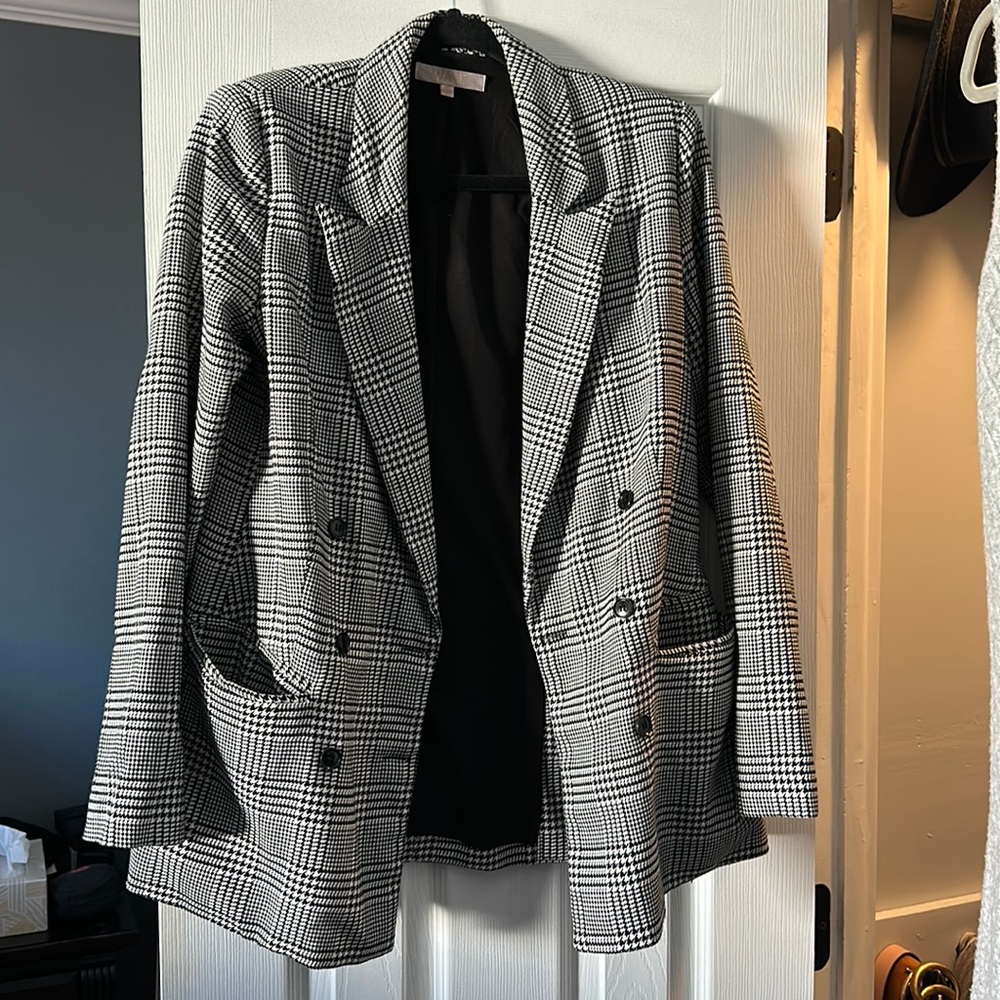 Houndstooth Blazer